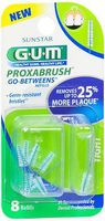 GUM Go-Betweens Proxabrush Refills Tight - 8 ct, Pack of 3