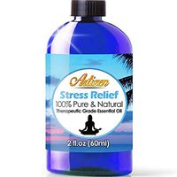 2oz - Artizen Stress Relief Blend Essential Oil (100% Pure & Natural - UNDILUTED) Therapeutic Grade - Huge 2 Ounce Bottle - Perfect for Aromatherapy