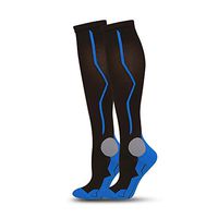 salamra Compression Socks for Men Women 20-30mmHg-L/XL-1 Pair(Sapphire)