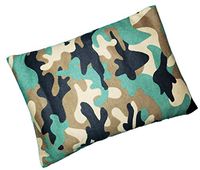 Microwavable Corn Filled Heating Pad and Cold Pack/Washable 100% Cotton Cover (7.5"Wx11"L, Camo)