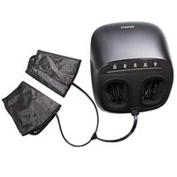 Foot Massager Calve Leg Massage [3 Years Warranty] Airbag Shiatsu Heating Kneading Rolling Vibration Deep Tissue Kneading Massage Relief for Tired Muscles and Plantar Fasciitis (Black)