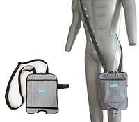 BIHIKI Incontinence Kit,Urinary Catheter Bag Ostomy Bag Holder,Bladder Ostomy Elderly Drainage Bag Care Package with Adjustable Shoulder Strap for Home,Travel,Wheelchair,Bed (A, 1500ML)