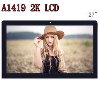 Original New for iMac A1419 27" 2K LED LCD Screen Panel Front Glass Full Assembly LM270WQ1(SD)(F1) or (F2) 2012 2013