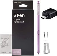 Official Samsung Galaxy Note9 Replacement S-Pen Stylus (Lavender Purple) - with Bluetooth Control & Tips & Tool with OTG - C Type Adapter (US Retail Packing)