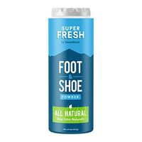 Natural Odor Eliminator Foot Powder & Shoe Deodorizer - Stop Stinky Feet & Shoe Odor. Super Fresh Foot and Shoe Powder by SweatBlock