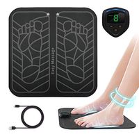 HZYWL EMS Foot Massager Electric ABS Physiotherapy Foot Vibrator Wireless Feet Muscle Stimulator Foot, Relax Stiffness Muscles, Relieve Feet and Legs Pain