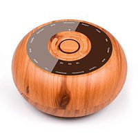 L'émouchet High Fidelity Sleep Machine - Noise Machine for Sleeping and Relaxation - 15 Natural and Soothing Sounds - Sleep Timer- Memory Function (Built-in Rechargeable Battery)