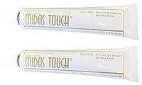 Midas Touch Metal Polishing Cream – 2oz, Cleaner & Polishing Rouge for Sterling Silver, Gold, Brass & Other Metals, 2pack, by Rolite