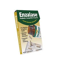 Master Supplements Enzalase Travel Pack - 10 Vegan Capsules - Probiotic Compatible Enzyme Supplement, Provides Digestive Boost, Gas and Bloating Relief - Gluten Free - 10 Servings