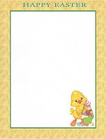 Happy Easter Stationery Printer Paper 26 Sheets