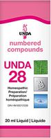 UNDA - UNDA 28 Numbered Compounds - Homeopathic Preparation - 0.7 fl. oz.