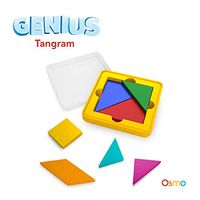 Osmo - Genius Tangram Game - Ages 6-10 - Puzzle & Shape Visual Problem Solving - for iPad & Fire Tablet (Base Required)