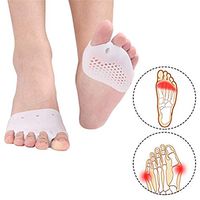 Toe Separator Toe Spacers Toe Straightener Toe Straightener Protector Bunion Corrector Silicone for Relaxing Toes Unisex