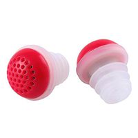 FTXJ Snore Stopper Set Silicone Nose Vents Sleep Aid Device Safe Snoring Solution (Red)