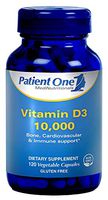 Patient One Vitamin D3 10,000 - 120 Vegetable Capsules