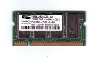 ProMOS 256MB DDR 333MHz PC2700 SODIMM Laptop Memory