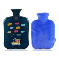 PVC Hot Water Bottle,Long Strip Explosion-Proof Water Heater Water Bag Filled Water Cute Hand Warmers Warm Palace Hands and Feet