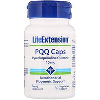 Life Extension BioPQQ PYRROLOQUINOLINE QUINONE 30 VEGGIE CAPSULES 10 MG