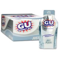 GU Energy Gel - 8 Pack (JUST PLAIN) by GU