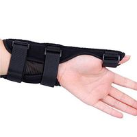 NACHEN Thumb Support Brace with Wristband Thumb Pain Joint Sprain Fracture Support,Left,M