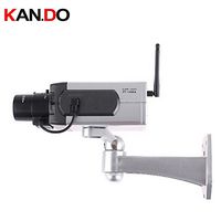 Motion Detection Led Flashing Dummy Camera Imitation CCTV Camera Movement Scaring Camera IR Led Flash Move Dummy Gun Camera