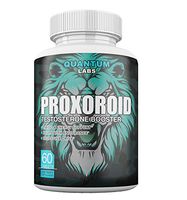 Proxoroid - Testosterone Booster - Estrogen Blocker - Supplement Natural Energy, Strength & Stamina - Lean Muscle Growth - Promotes Fat Loss - Increase Performance
