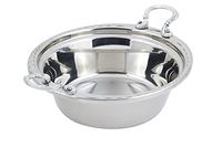 Bon Chef 5656HRSS Casserole, Arches on the Rim with Round Handles, Stainless Steel