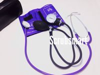EMI Blood Pressure and Basic Single Head Stethoscope Kit - Purple