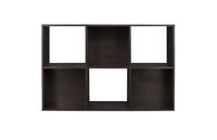 ClosetMaid 78815 Cubeicals Organizer, 6-Cube, Espresso