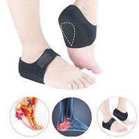 Heel Wrap,Coxeer 2 Pairs Heel Brace Heel Wrap Soft Plantar Fasciitis Wrap Heel Cushion Protector Heel Sleeve for Pain Heel Support