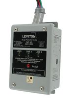 Leviton 32412-DS3 120/240/120 Volt, Hi-Leg Split Phase Delta Panel Protector, DHC and X10 Compatible, 80Ka Max Surge Current