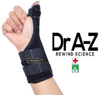 Spica Hand Wrist Thumb Finger Splint Brace Stabilizer Brace Support for Carpal Tunnel Tendonitis Tenosynovitis, Immobilizes Thumb Joint Swelling & Inflammation for Arthritis Splint Right Left