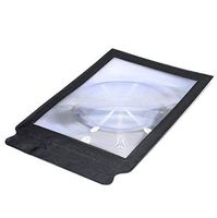 A4 Full Page Sheet Large Assisted Magnifying Hand-Free 3X Reading Aid Lens Magnifier