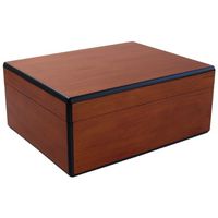 Savoy by Ashton Medium Humidor in Pearwood, 50 Cigar Capacity