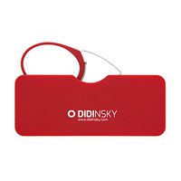 Reading glasses for men and women. Prescription glasses With Pocket Hard Case. Stylish frameless glasses for Optimal comfort. Fashion Magnifying glass for reading. Red +3.0 – ORSAY
