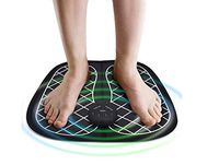 JUSUN Foot Massager, Folding Portable Electric Massage Mat, ABS Stimulator Feet Massage Promoting Blood Circulation Muscle Pain Relief