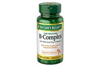 Natures Bounty B Complex Plus C Time Release High Potency Vitamin, 125 tabs (Pack of 2) by Good 'N Natural