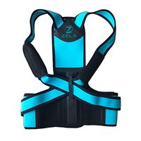 Children Posture Corrector–Back Brace for Posture and Clavicle Support to Relieve Neck, Shoulder and Back Pain–Comfortable, Best Posture Corrector–FDA Approved Posture Support (Blue, Medium)