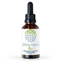 White Peony A60 Alcohol Herbal Extract Tincture, Super-Concentrated Organic White Peony (Paeonia Lactiflora) Dried Root (2 fl oz)