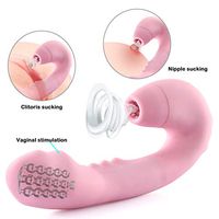 Strong Vibrating Cordless Waterproof Thrùsting Másságer with Suction Cup Wearable Sèx Massàger Invisible Wearable Vibràntor Wànd for Women Female Wand Stimùlator Best Gift