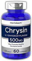 Chrysin 500mg | 60 Capsules | Passion Flower Extract | Non-GMO, Gluten Free | by Horbaach