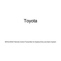 Toyota 89742-0W021 Remote Control Transmitter for Keyless Entry and Alarm System