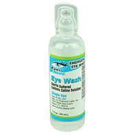Eyes Alive Eye Wash Sterile Buffered Isotonic Saline Solution 1-1oz Bottle - Made in The USA