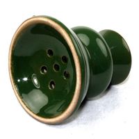 NeverXhale Hookah Accessories: Hookah Shisha Narghile Tobacco Standard Replacement Bowl (Green)