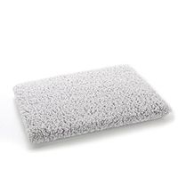 Memory Cotton Chair Cushion Plush Winter Office Warm Cushion Padded Floor Student Stool Winter Non-Slip Comfort Cushion , gray