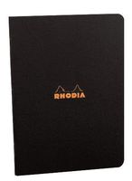 Rhodia Classic Black Staplebound - Lined 8.25 x 11.75 Notebook - R119169