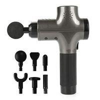 XABEGIN Massage Gun, Deep Tissue Muscle Massager, Handheld Electric Muscle Relaxation Cordless Percussion Massager Fitness Equipment 5 Speed 6 Heads