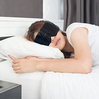 Silky Sleep Mask Sleeping Blindfold by The Eliminator Sleep Aid Series Travel Mask Beauty for Men and Women