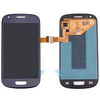 JUNXI Phone case Phone Cover LCD Screen and Digitizer Full Assembly for Galaxy SIII Mini / i8190(Blue) Highly Recommended