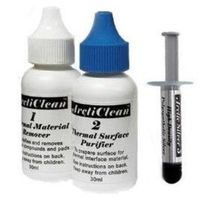 Arctic Silver 5 Thermal Compound 3.5 Grams with ArctiClean 60 ML Kit (D132)